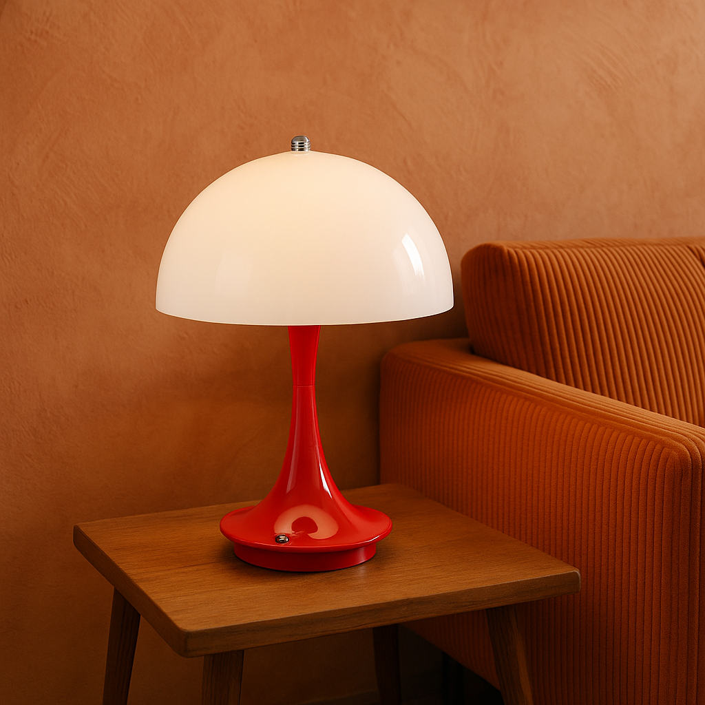 Mushroom Table Lamp – Soft Warm Ambient Lighting for Cosy Spaces