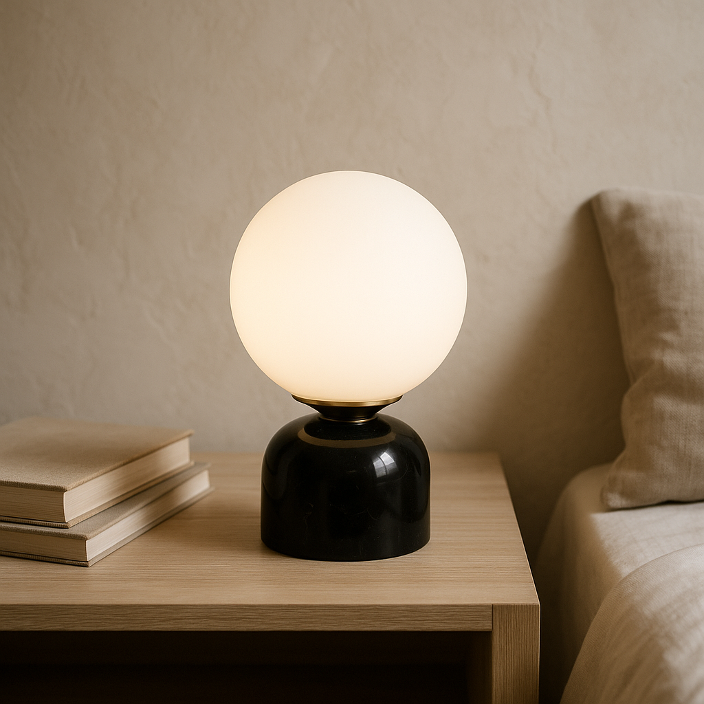Marble Lamp – Minimalist Decorative Lighting for Any Room