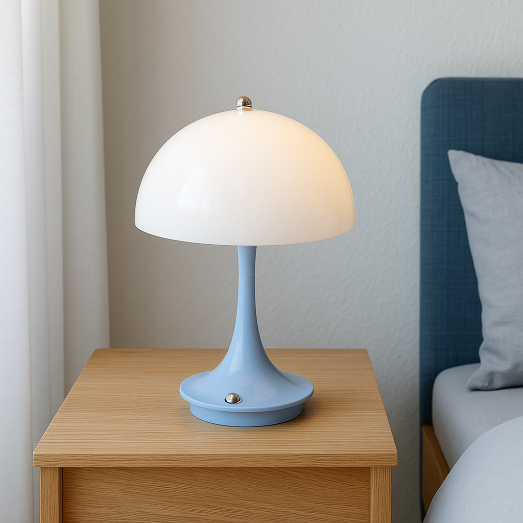 Mushroom Table Lamp – Soft Warm Ambient Lighting for Cosy Spaces