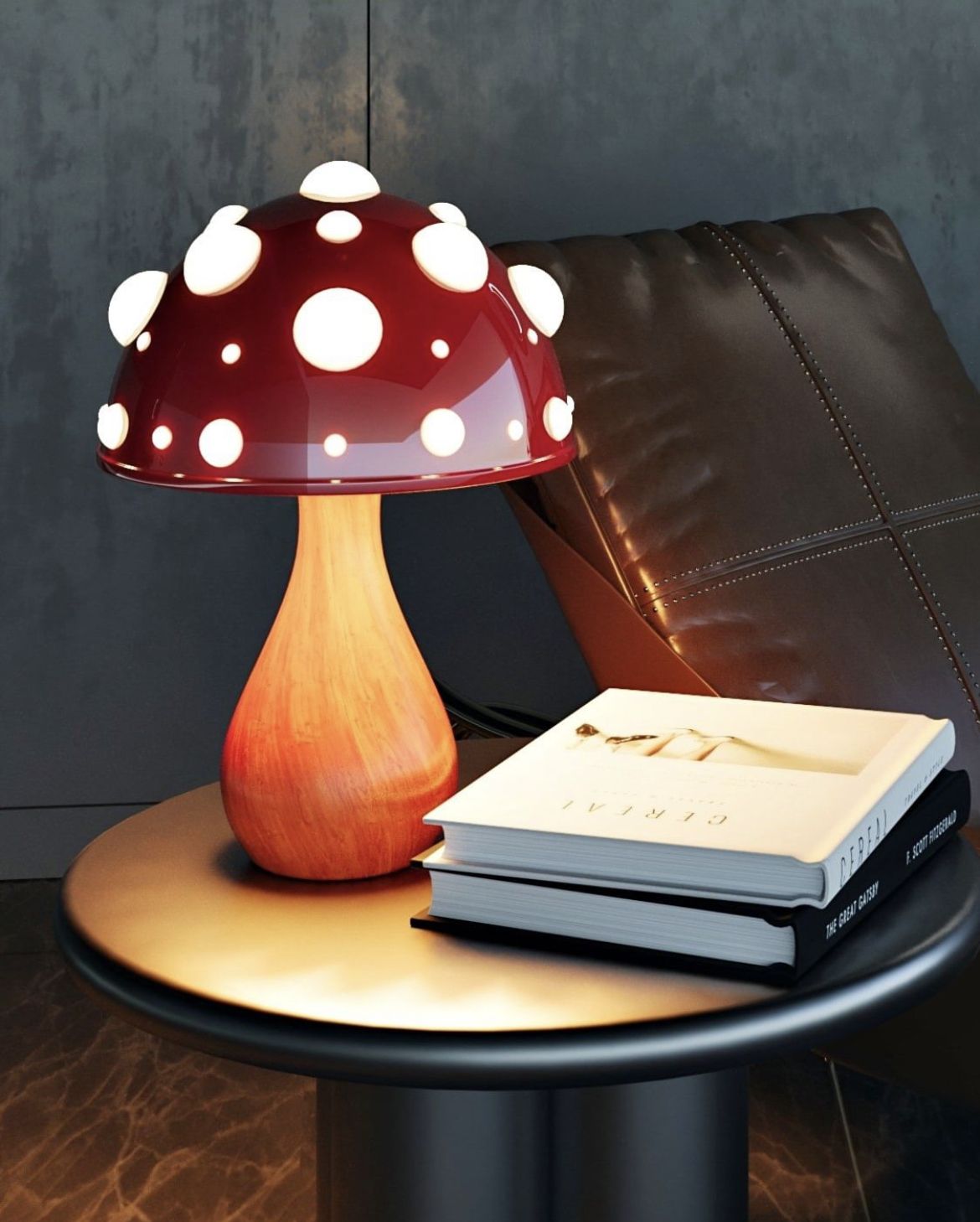Mushroom Night Lamp | Warm, Eye-Friendly Glow for Peaceful Evenings