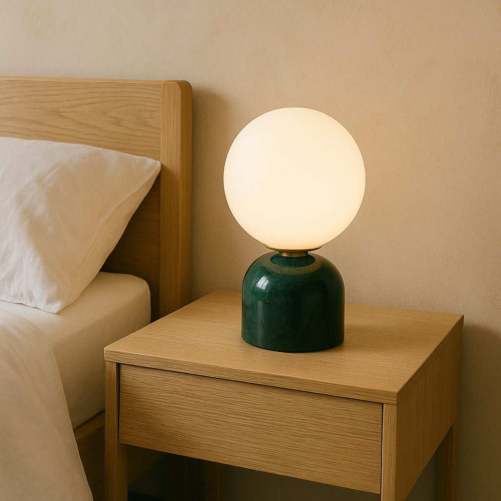 Marble Lamp – Minimalist Decorative Lighting for Any Room