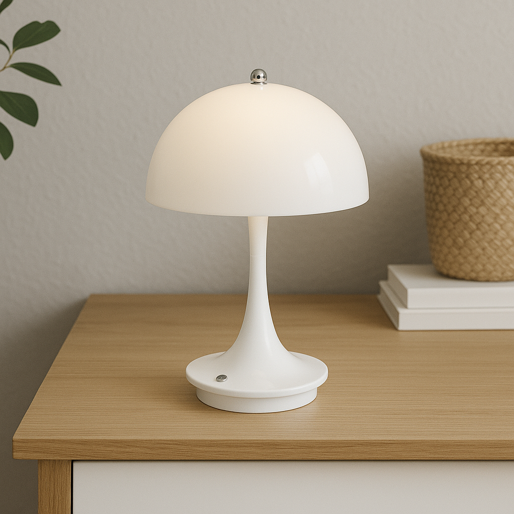 Mushroom Table Lamp – Soft Warm Ambient Lighting for Cosy Spaces