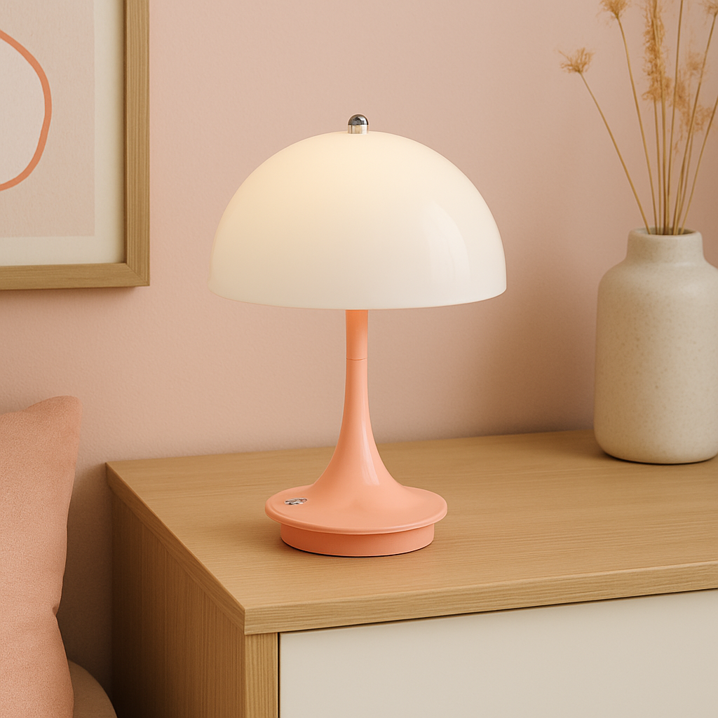 Mushroom Table Lamp – Soft Warm Ambient Lighting for Cosy Spaces