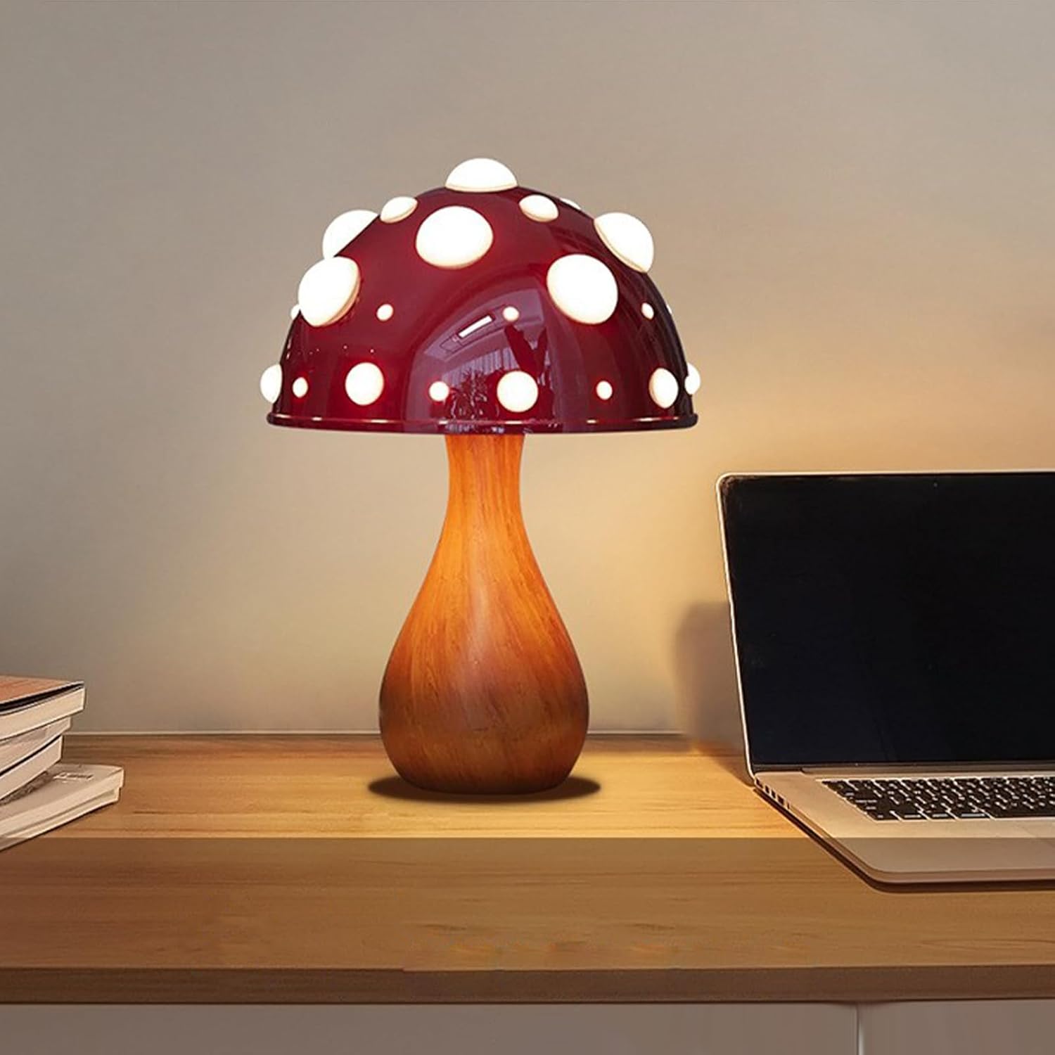Mushroom Night Lamp | Warm, Eye-Friendly Glow for Peaceful Evenings
