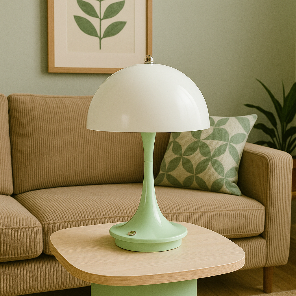 Mushroom Table Lamp – Soft Warm Ambient Lighting for Cosy Spaces