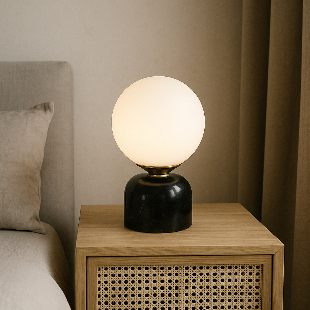 Marble Lamp – Minimalist Decorative Lighting for Any Room