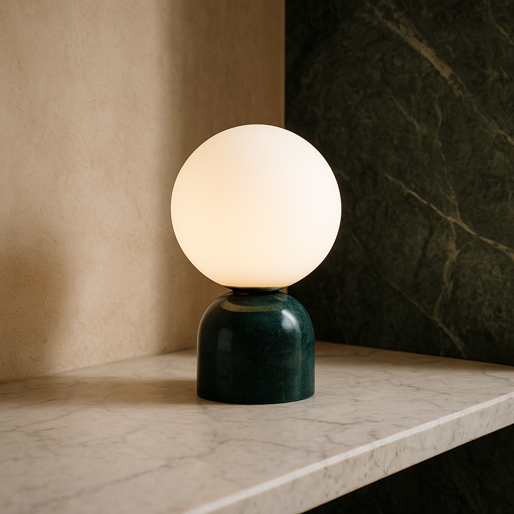 Marble Lamp – Minimalist Decorative Lighting for Any Room