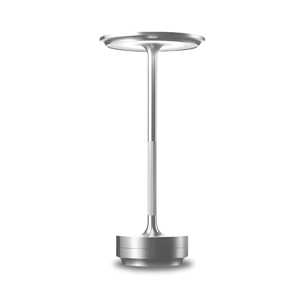 Rechargeable Cordless LED Table Lamp – Touch Dimming, Modern Metal Design