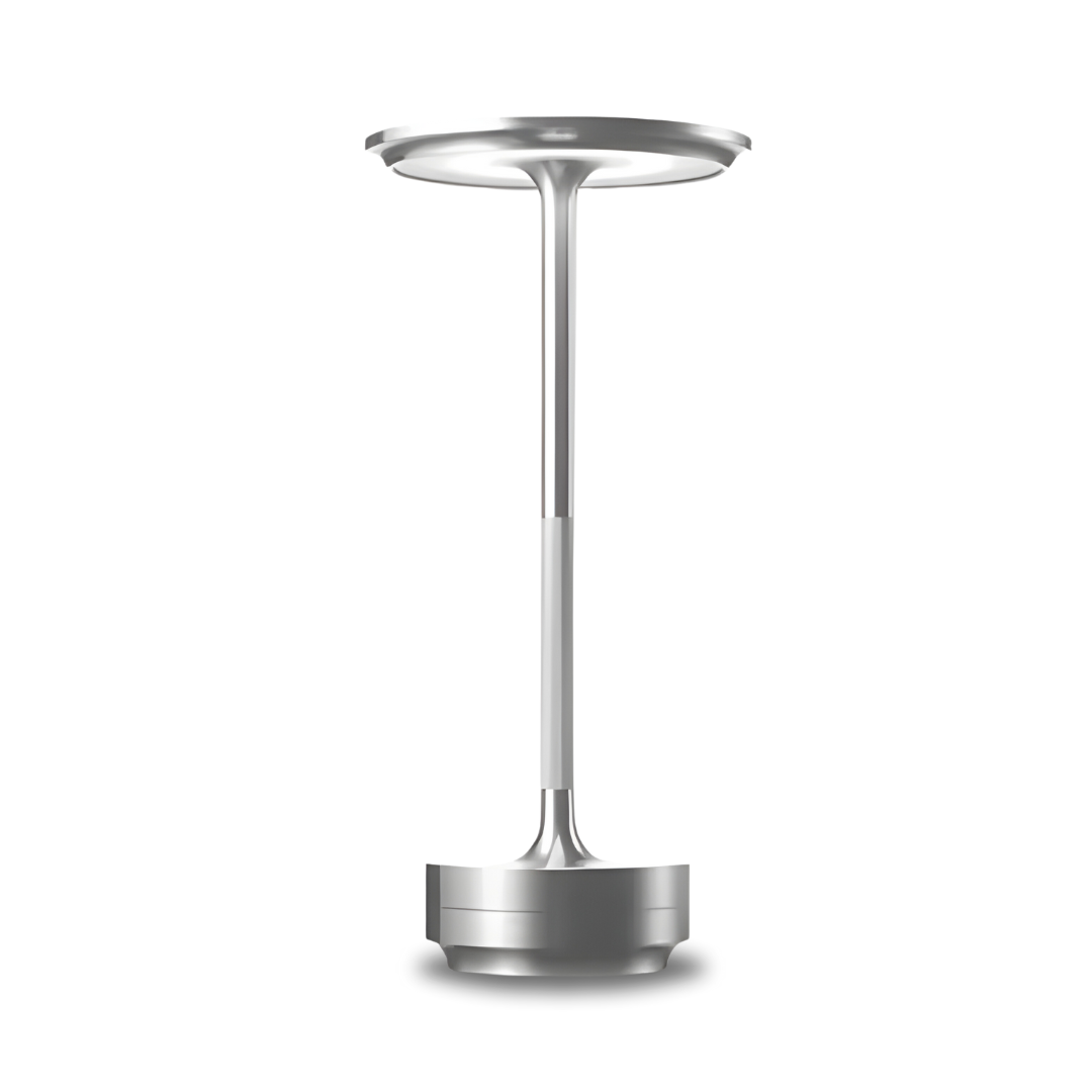 Rechargeable Cordless LED Table Lamp – Touch Dimming, Modern Metal Design