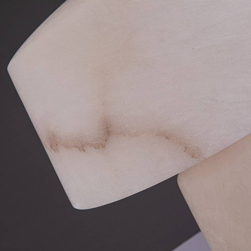 Alabaster Table Lamp – Modern Bedside Light for Elegant Interiors