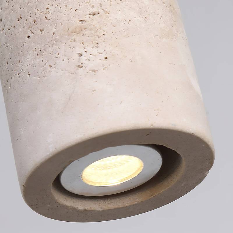 Modern Travertine Pendant Lamp – Ambient Lighting for Modern Spaces