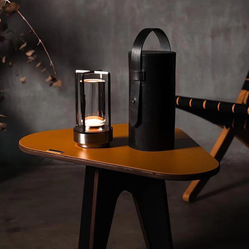 Modern Lantern Lamp | Portable Warm Light for Indoors & Outdoors