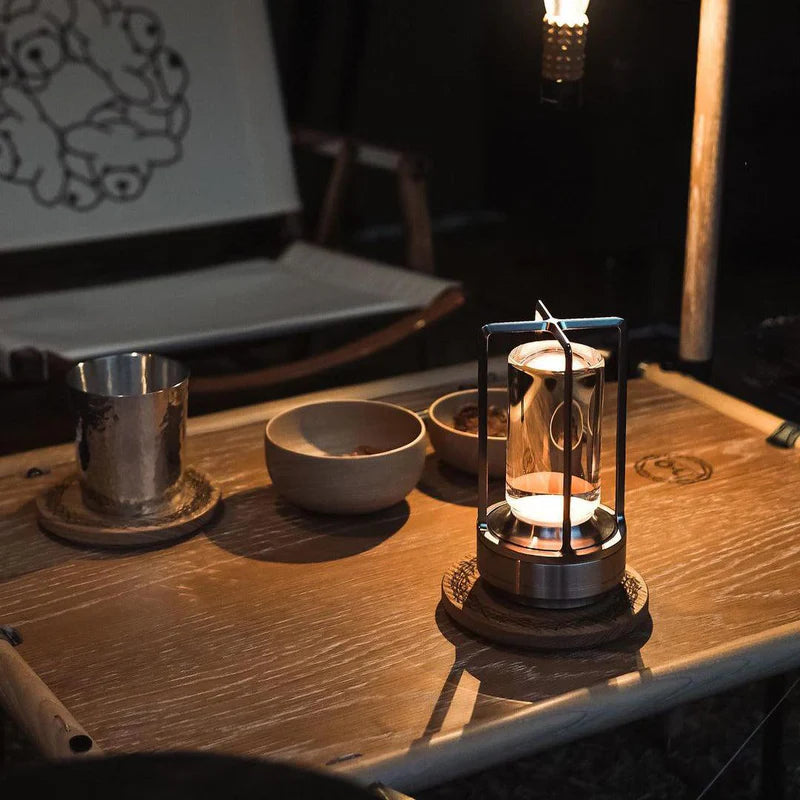 Modern Lantern Lamp | Portable Warm Light for Indoors & Outdoors