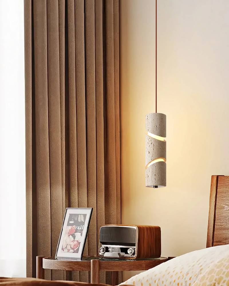 Modern Pendant Light – Simple LED Hanging Lamp for Warm Ambient Lighting