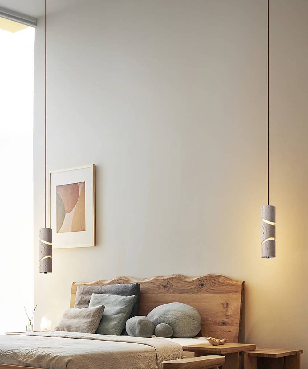 Modern Pendant Light – Simple LED Hanging Lamp for Warm Ambient Lighting