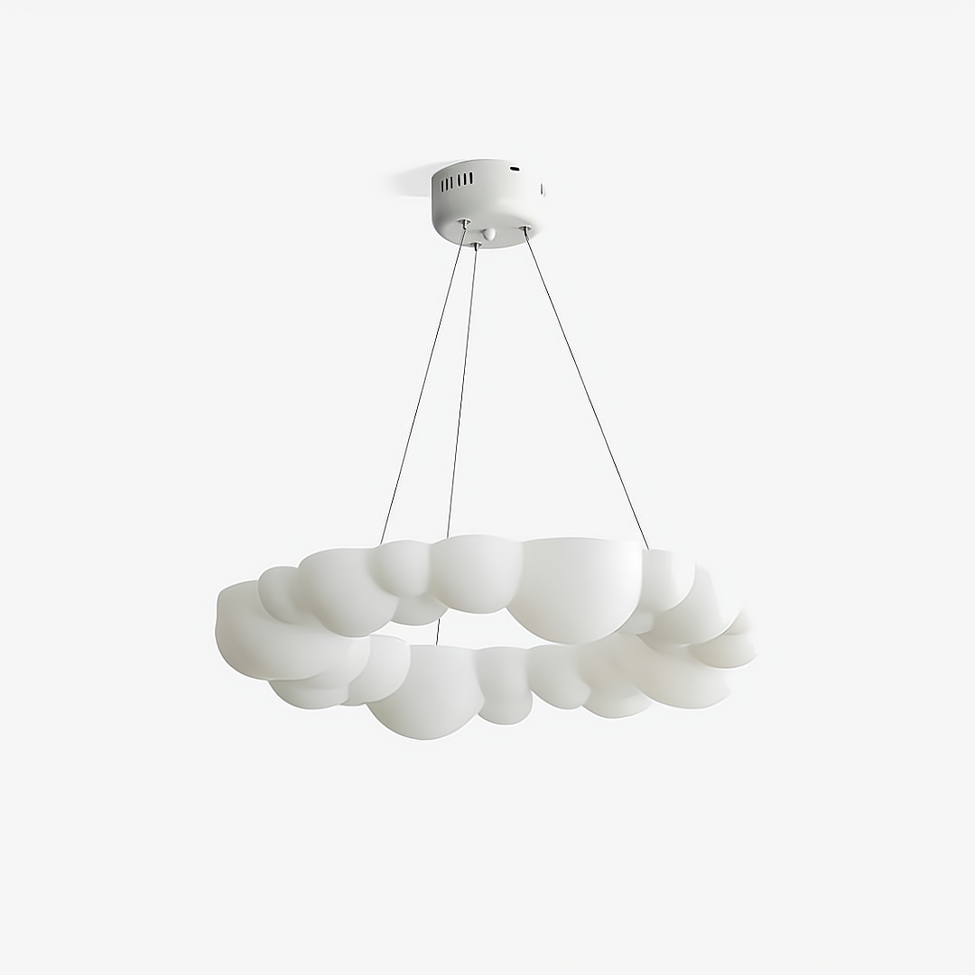 Modern Cloud Chandelier – LED Ceiling Light for Bedrooms & Living Rooms