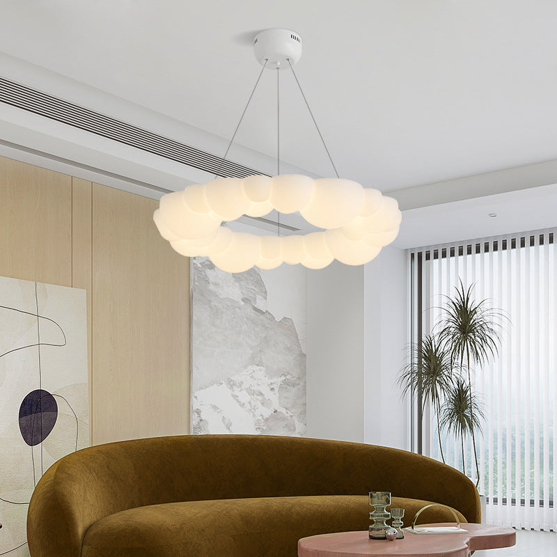 Modern Cloud Chandelier – LED Ceiling Light for Bedrooms & Living Rooms