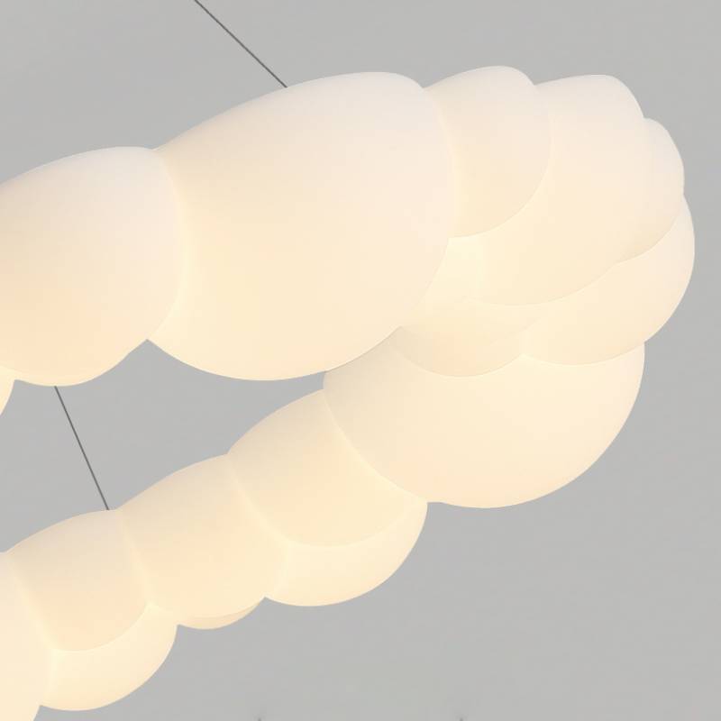 Modern Cloud Chandelier – LED Ceiling Light for Bedrooms & Living Rooms