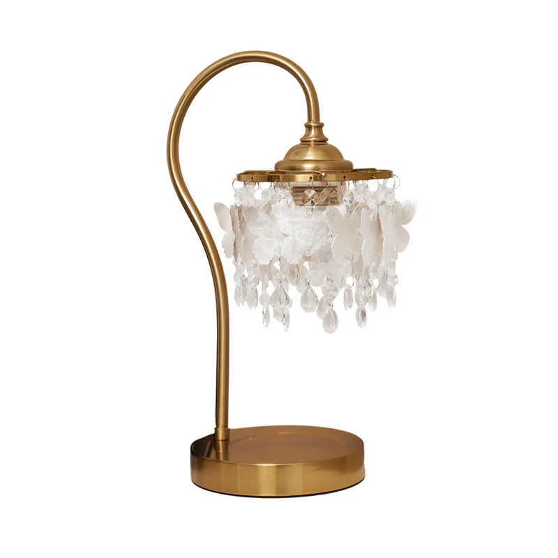 Decorative Crystal Table Lamp – Statement Lighting with Butterfly Detail