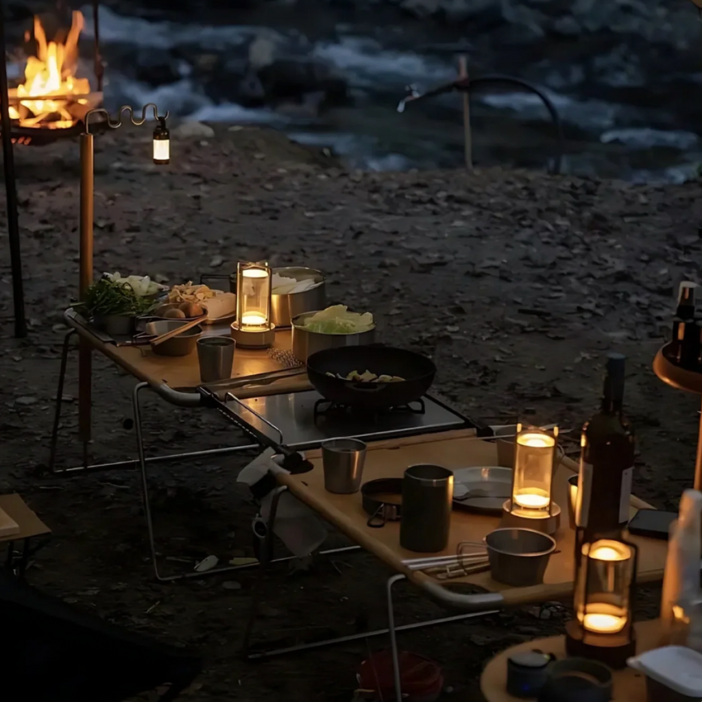 Modern Lantern Lamp | Portable Warm Light for Indoors & Outdoors