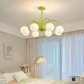 Modern Moon Globe Chandelier – Kids Bedroom Ceiling Light | 6/8 Head Nursery Lighting Fixture