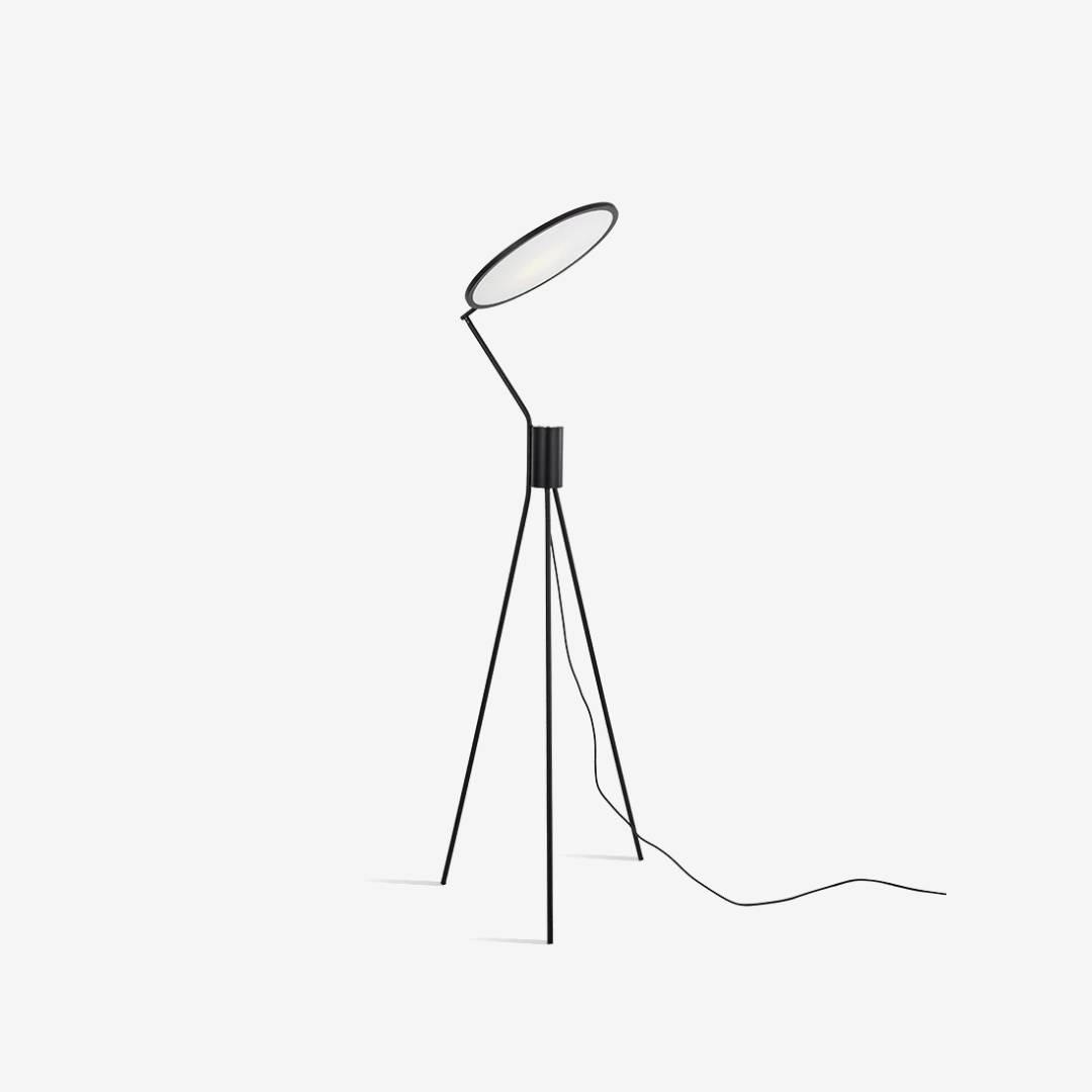 Modern Ambient Floor Lamp – LED Tripod Standing Lamp