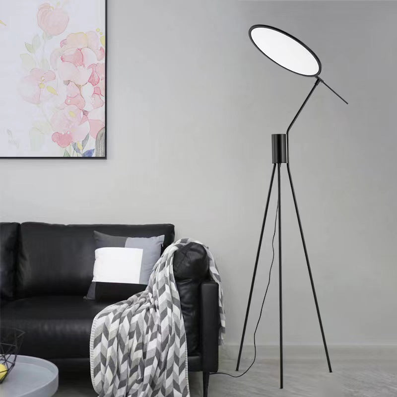 Modern Ambient Floor Lamp – LED Tripod Standing Lamp