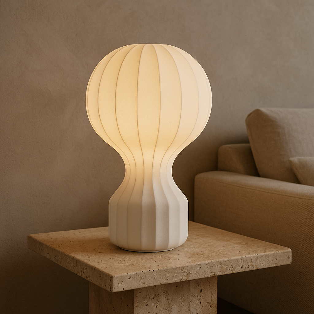 Modern Table Lamp – Soft Warm Light for Calm Decor