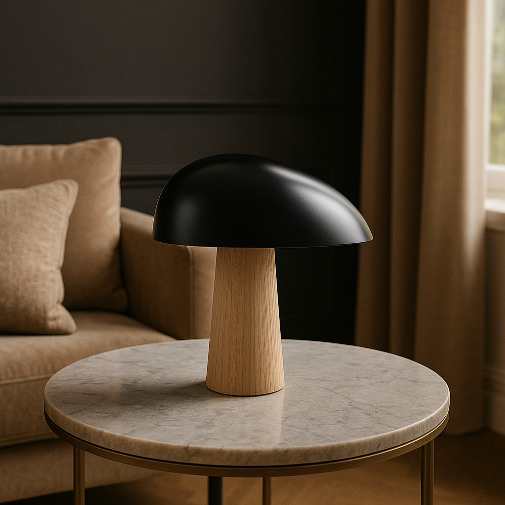 Marble Table Lamp – Minimalist Modern Decorative Light