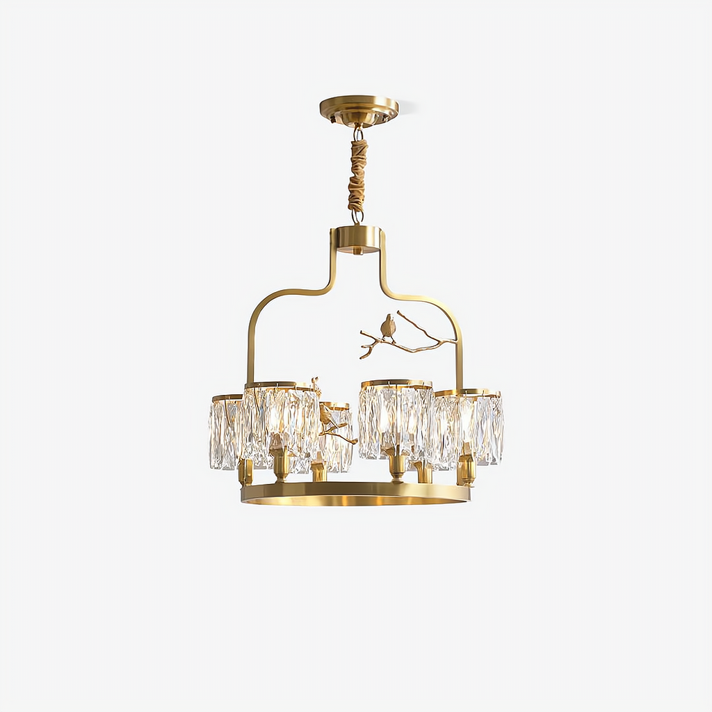 Crystal Chandelier – Luxury Ambient Lighting for Modern Spaces