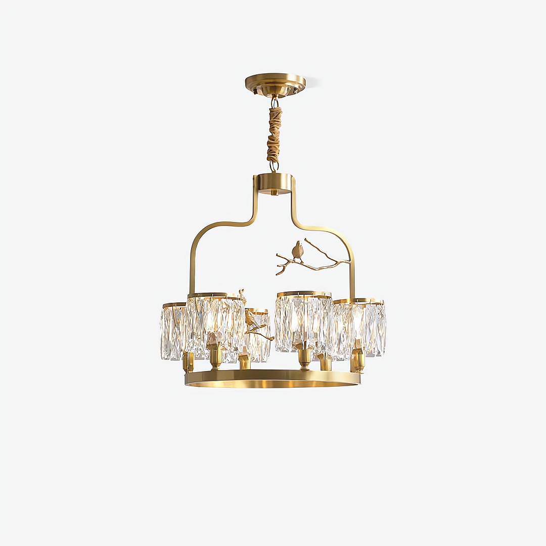 Crystal Chandelier – Luxury Ambient Lighting for Modern Spaces