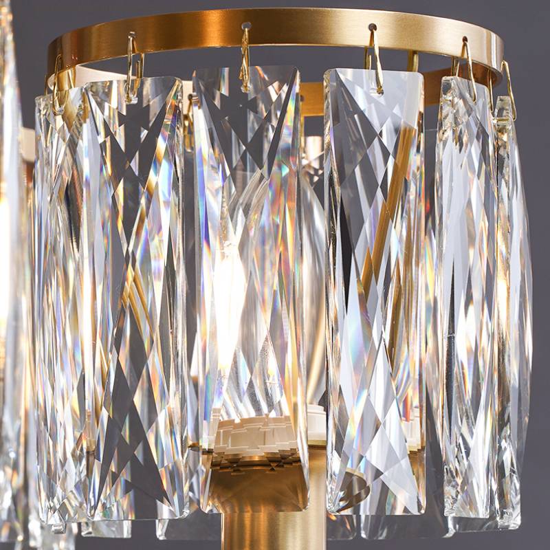 Crystal Chandelier – Luxury Ambient Lighting for Modern Spaces