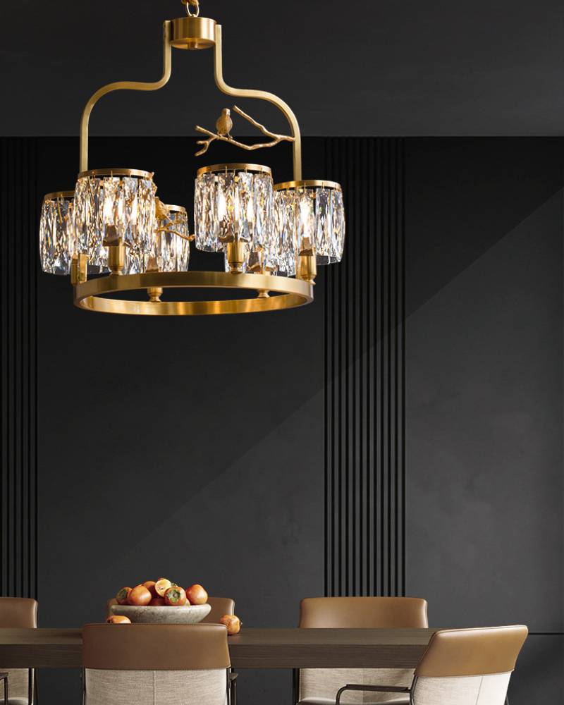 Crystal Chandelier – Luxury Ambient Lighting for Modern Spaces