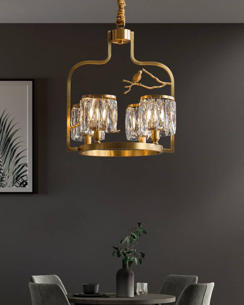 Crystal Chandelier – Luxury Ambient Lighting for Modern Spaces
