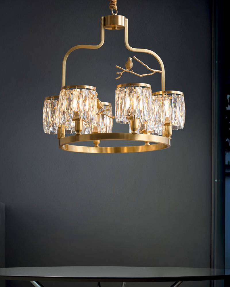 Crystal Chandelier – Luxury Ambient Lighting for Modern Spaces