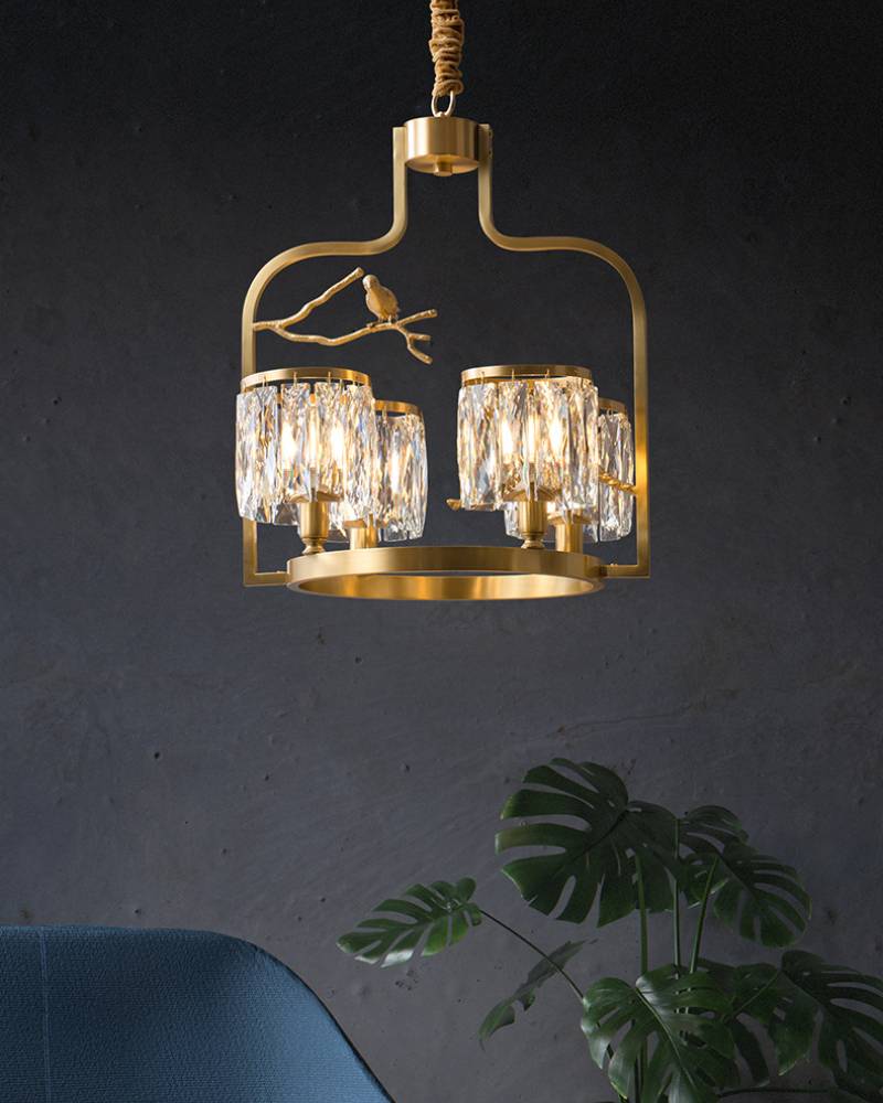Crystal Chandelier – Luxury Ambient Lighting for Modern Spaces