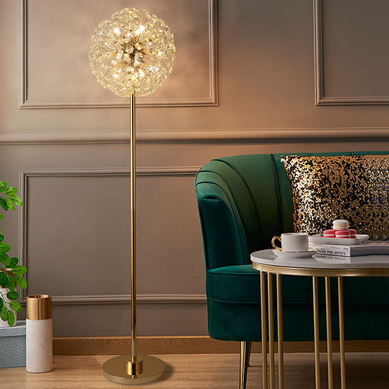 Crystal Dandelion Table Lamp – Luxury Modern Bedside Light