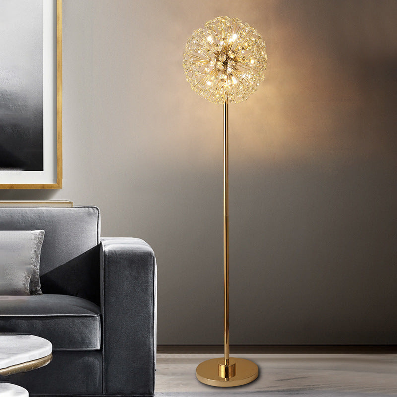 Crystal Dandelion Table Lamp – Luxury Modern Bedside Light