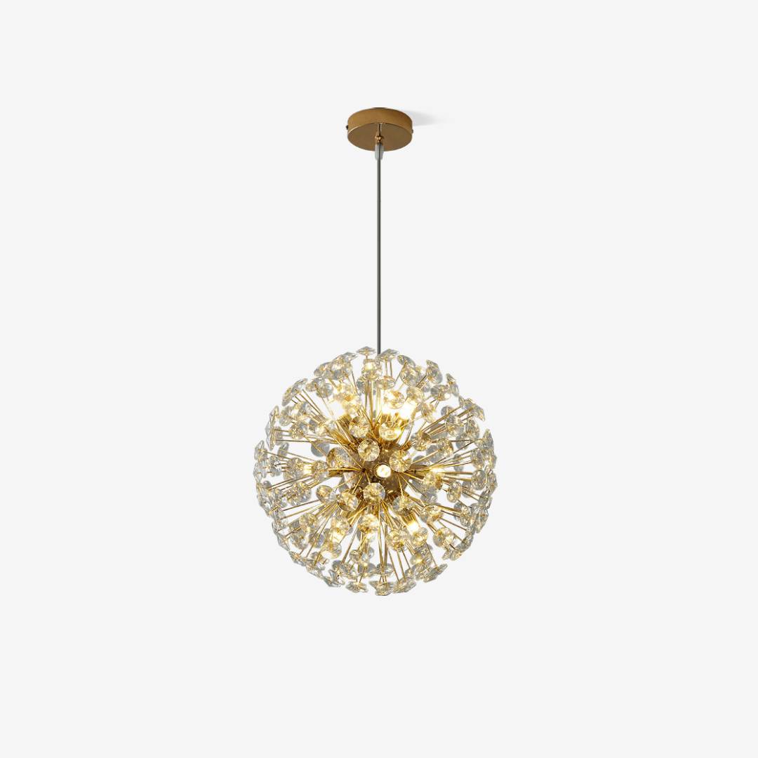 Crystal Burst Pendant Light – Modern Decorative Ceiling Chandelier