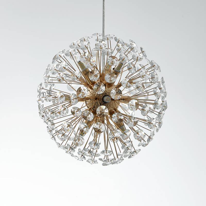 Crystal Burst Pendant Light – Modern Decorative Ceiling Chandelier