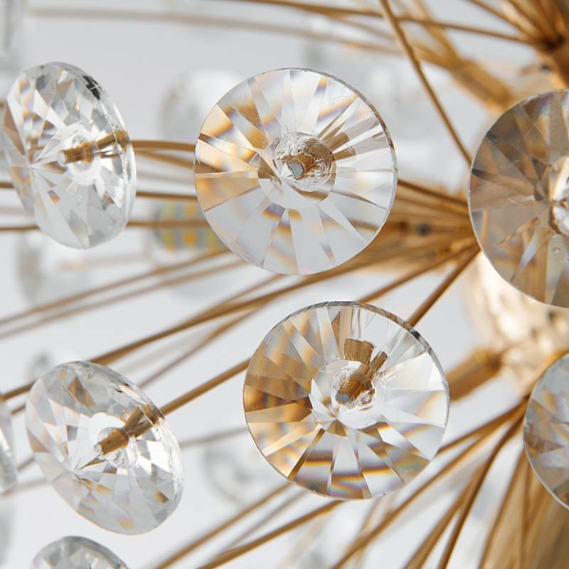 Crystal Burst Pendant Light – Modern Decorative Ceiling Chandelier