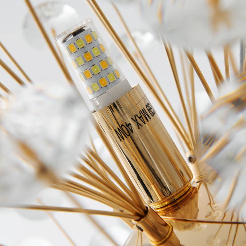 Crystal Burst Pendant Light – Modern Decorative Ceiling Chandelier