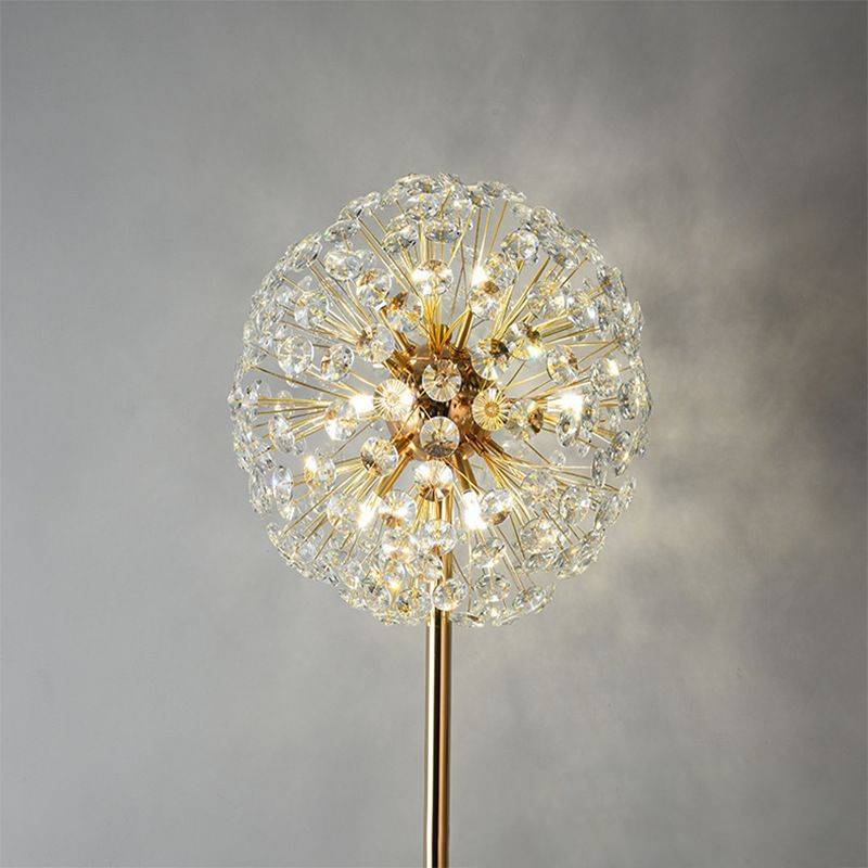 Crystal Dandelion Table Lamp – Luxury Modern Bedside Light