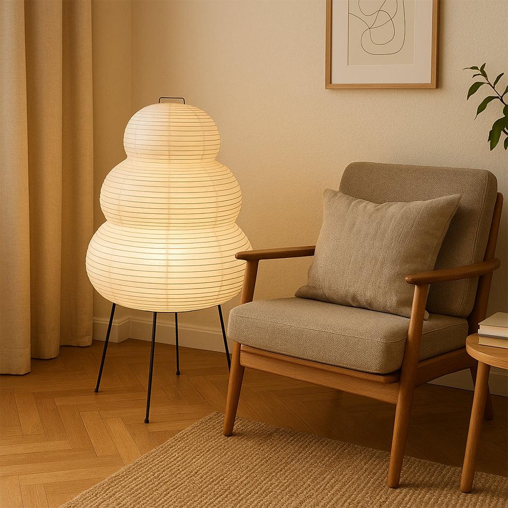 Rice Paper Lamp – Minimalist Warm Decorative Lighting