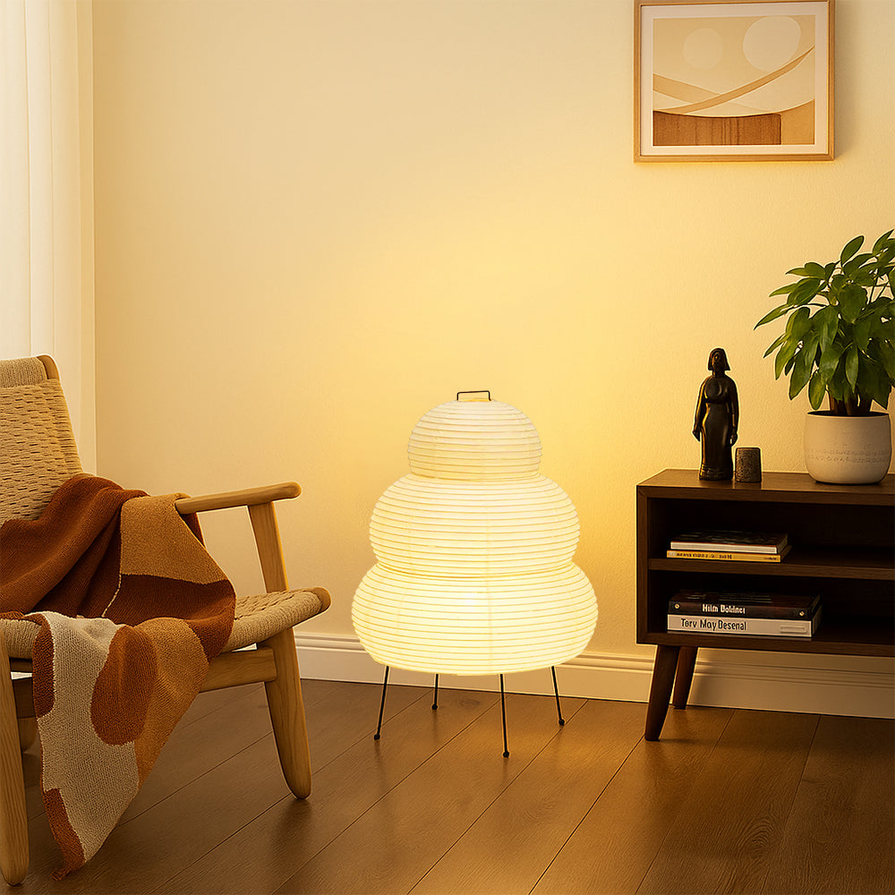 Rice Paper Lamp – Minimalist Warm Decorative Lighting