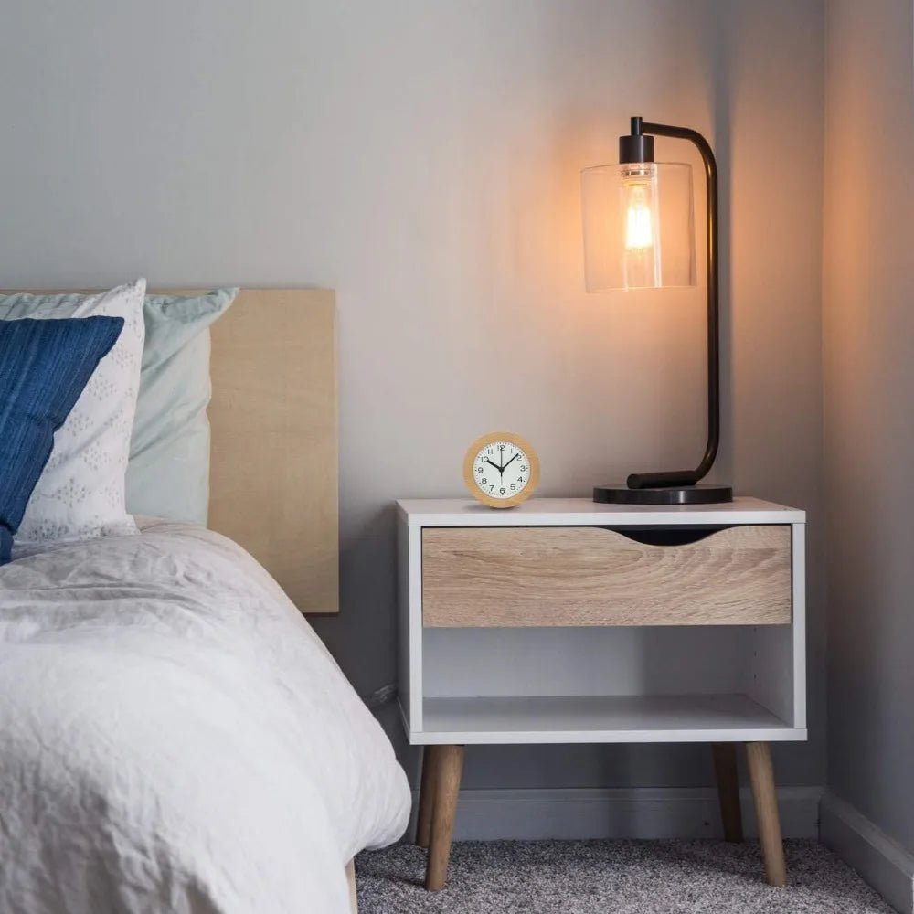Silent Wooden Alarm Clock | Peaceful Sleep & Gentle Night Light