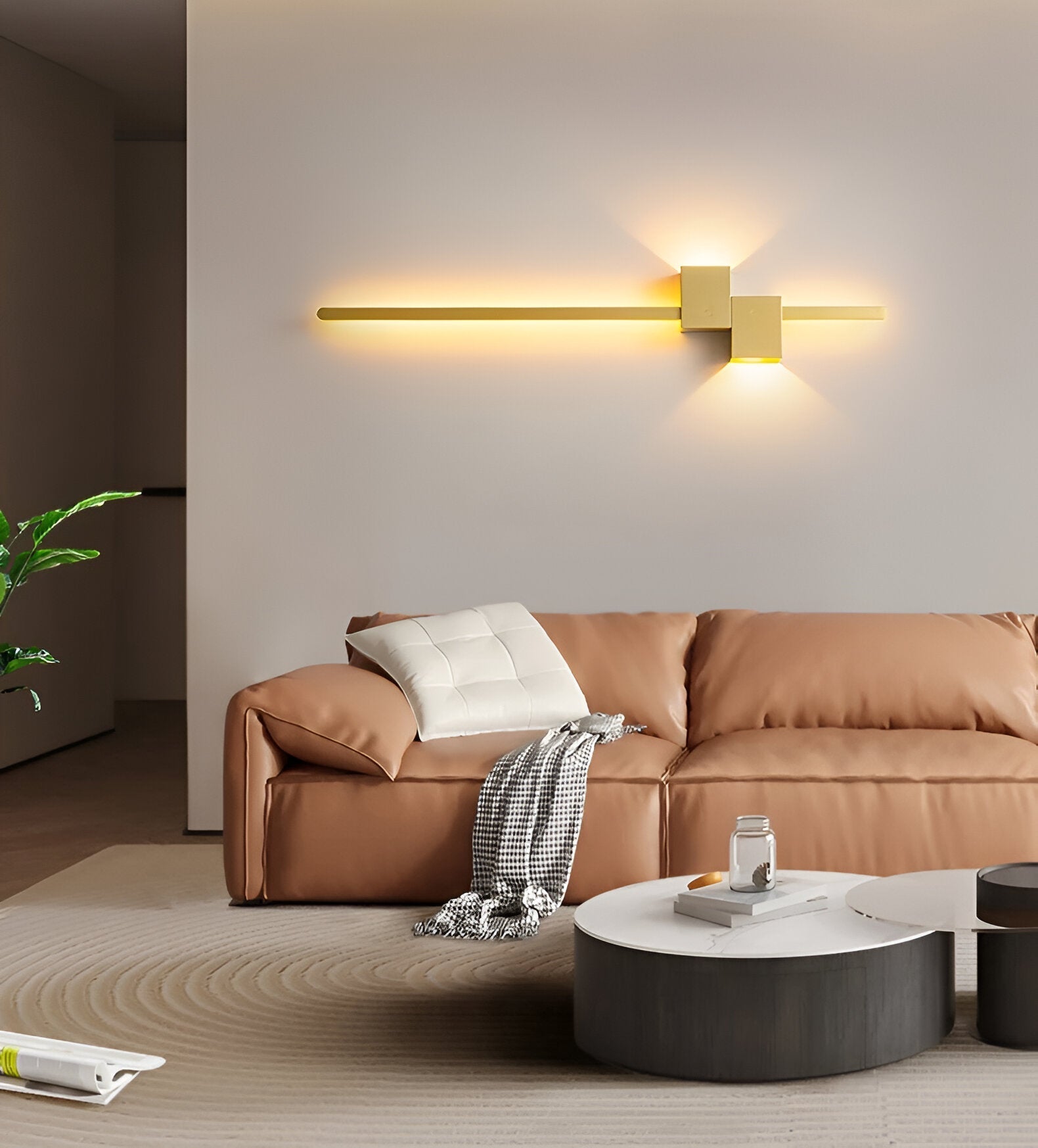 Modern LED Wall Light | Sleek, Ambient Illumination for Any Room