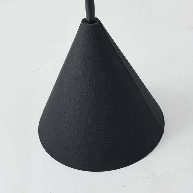 Modern Artistic Floor Lamp – Black Sculptural Standing Light