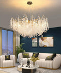 Luxury Crystal Pendant Chandelier – Modern Living Room Lighting