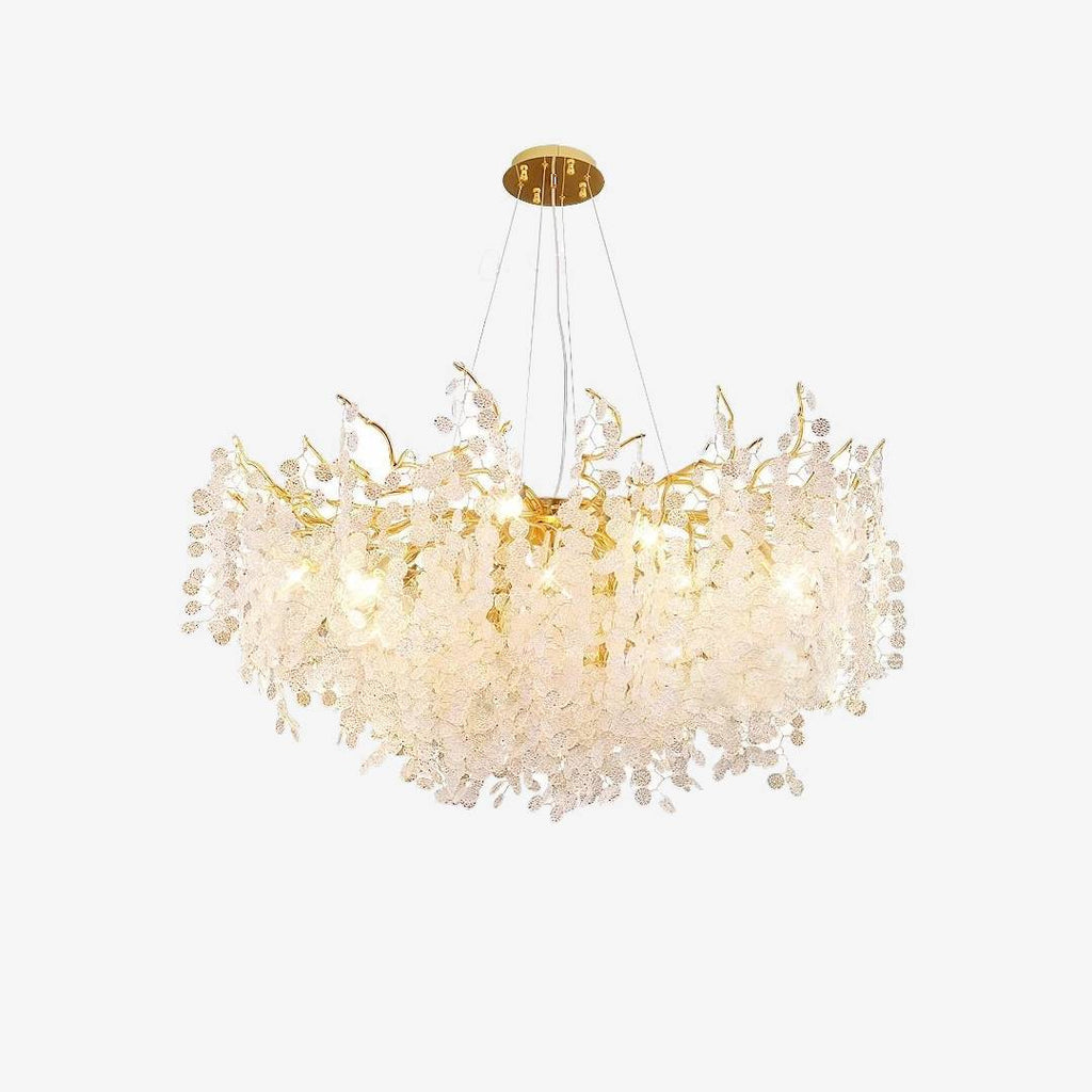 Luxury Crystal Pendant Chandelier – Modern Living Room Lighting